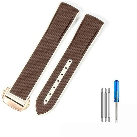 CWLPSL Für Omega Swatch Planet Joint Name Series 20 mm farblich passendes Silikon-Uhrenarmband Arc Interface Wasserdicht Ersatz-Uhrenarmbänder