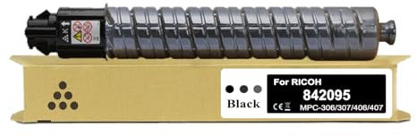 Amla Toner 842095 Schwarz Kompatibel mit Ricoh MP C306 Toner MP C406 Toner für Ricoh MP C306 ZSP für Ricoh MP C306 ZSPF für Ricoh MP C307 SP Ricoh MP C307 SPF Ricoh MP C406 ZSPF Ricoh MP C407 SPF