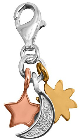 THOMAS SABO Damen-Charm Club-Anhänger Herzen