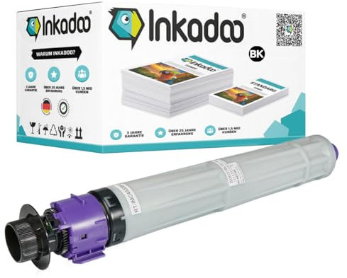 Inkadoo Toner, Premium Drucker-Kartusche Alternativ, Magenta, 10000 Seiten