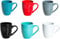 Riyashop Geschirrserie INFINITY Kombiservice Keramik Porzellan Serviere Geschirr Kaffeegeschirr Neu (6er Set Kaffeebecher)