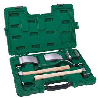 SATA ST09152SJ Juego de Martillo de Chapista de 6 piezas con cuerpo de acero al cromo-vanadio