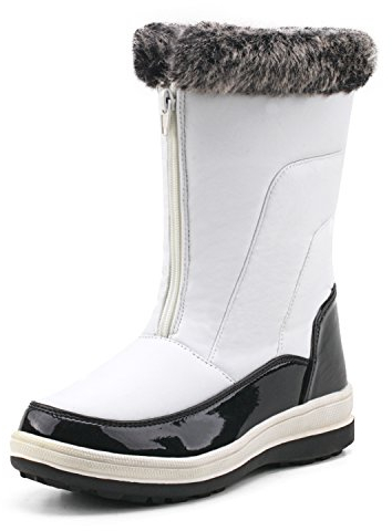 Shenji Scarpe Donna Invernali - Stivali da Neve Donna H7628 Bianco 37