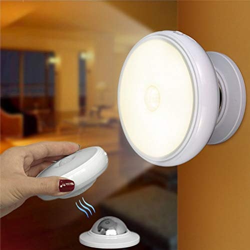 360 Degree Rotating Rechargeable LED Night Light Security Wall lamp Motion Sensor Light for Bedroom Stair Kitchen Toilet Lights