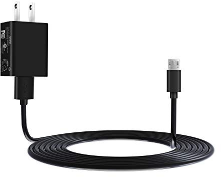 SISSFO 5FT Charger for Kindle E-Reader 2-11, Oasis, Paperwhite, Voyage, DX, Keyboard, Touch, Paperwhite-11th Gen, 5V-2A Max, 5W-10W, 5FT Type C/Micro-USB, UL Listed, Safe & Reliable