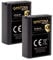 PATONA 2X Protect PS-BLN-1 Akku 1140mAh Ersatzakku kompatibel mit Olympus OMD OM-D E-M1 EM1 E-M5 EM5 E-M5 Mark II Pen E-P5 EP5 Pen F Stylus XZ-2 XZ2 PSBLN1 BLN 1 BLN1 BL-N1