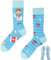 TODO Colours Lustige Socken mit Motiv - mehrfarbige, bunte, Verrückte für Herren und Damen (43-46, …and Doctor)