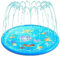 Splash Pad, Sprinkler & Splash Spielmatte für Kleinkinder, aufblasbare Outdoor Party Sprinkler Pad Waten Pool für Kinder ab 3 Jahren, Wasserspielzeug für Sommer Outdoor Garten Strand - 170cm