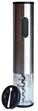 Tire-bouchon électrique avec coupe capsules - professionnel - Ouvre-bouchon - Décapsuleur électrique - Tire-bouchon - cadeaux originaux