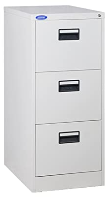 Aktenschrank Metall Stahl Büro Aktenschränke Boden Aktenschrank Mobiler niedriger Schrank for Home Office mit Schubladen Schubladen-Aktenschrank (Color : 3-Drawers)