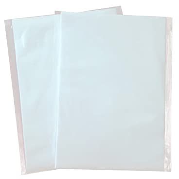 Alicer Set di 200 fogli di carta velina bianca A4 21 x 30 cm, fogli di carta velina per fai da te per creare pompon, fiori di carta, decorazioni da tavolo(dimensioni: 200 pezzi)