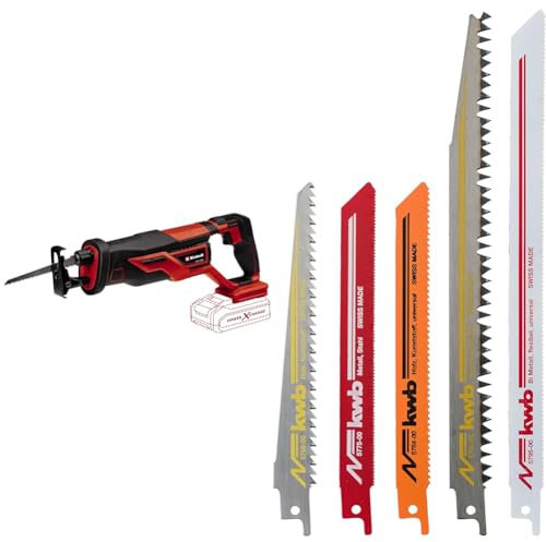 Einhell Akku-Universalsäge TE-AP 18/26 Li-Solo Power X-Change (18V, 26 mm Hubhöhe, 18 cm Schnitttiefe in Holz, inkl. Sägeblatt-Set, ohne Akku)