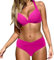 2023 Damen Split Badeanzug Bikini Set Damen Bikini Sexy Leopardenmuster Für Damen Cup E Ruffle High Waist Two Piece Swimsuit Sport Bikini Damen Badeanzug Schwarz Neckholder Bikinihose Schwarz