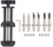 Camera Lens Vise Tool Kit for Lens and Filter, Aluminum Alloy 25mm to 130mm Lens Repair and Thread Restoration Tool Spanner Wrench
