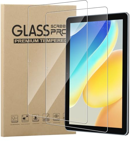 MEMELOKA Vetro Temperato per Blackview Tab 30 WiFi/Tab 30 Kids 10 Pollici, 2 Pezzi Durezza 9H Antigraffio HD [Anti-Impronta][Senza Bolle] Pellicola Protettiva