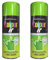 DIOXSTAR Lime Green Spray Paint, 400ml (2 PCS), Gloss Finish, Quick Drying, All Purpose, Interior & Exterior Use