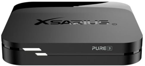 Xsarius Pure 3 4K UHD Android 11 IP-Receiver Schwarz (Dual-WiFi, USB 3.0, LAN, HDMI)