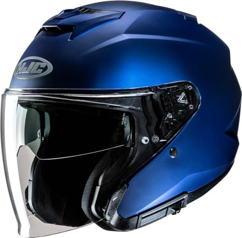HJC, Jet Motorradhelm i31 UNI Semi Flat Metallic Blue, S