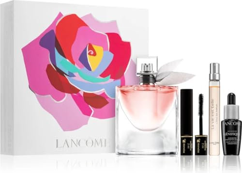Lancôme - La Vie est Belle Set - Eau de Parfum EdP 50ml + Eau de Parfum EdP 10ml + Advanced Génifique Serum 10ml + Hypnôse Volumen Mascara black 2ml