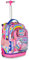 Mitama Trolley Scuola Run Maxi DAISYPOP, Rosa, Doppio Scomparto, Tasca Frontale, 2 Tasche Laterali, Scuola Elementare e Tempo Libero, Bambina