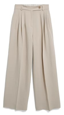 ARMEDANGELS Damen Webhose aus Leinen-Mix KAAYUA LINO Regular Fit Sandstone S
