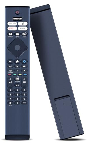 WKOLF Ersatzfernbedienung für Philips Ambilight 4K LED Smart-TV 50PUS9000, 55PUS9000, 65PUS9000 43PUS8109, 55PUS8109, 65PUS8109, 43PUS8108, 50PUS8108, 55PUS8108, 65PUS8108, 70PUS8108, 75PUS8108