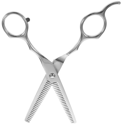 Toddmomy Ciseaux de Coiffure Amincissants Acier Inoxydable Outils Professionnels pour Effiler Texturiser et Couper Cheveux Précision Salon pour Coiffeurs et Usage Plusieurs styles