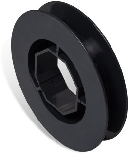 jarolift Gurtscheibe für Rollladen Achtkantwelle/Schlüsselweite: 40 mm/Durchmesser: 120 mm
