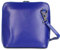 Belli italienische Ledertasche Damen Umhängetasche klein Handtasche Schultertasche Abendtasche in royalblau - 17x16,5x8,5 cm (B x H x T)