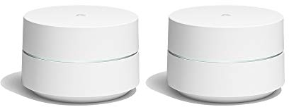 Google WiFi, Pack de 2, Routeur et point d'accès Blanc