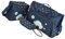 Sharplace Modische 4-teilige Wickeltasche, Babytasche, Windeltasche, Pflegetasche, Reisetasche Baby, Dunkelblau