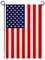 Shmbada Jute-Flagge, amerikanische 4. Juli, Gartenflagge, USA Stars and Stripes, patriotische US-Flagge, doppelseitig, perfekte Dekoration für den Außenbereich, Hof, Veranda, Rasen, 30.5 x 45.7 cm