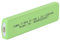 vhbw Akkuzelle Ersatz für Philips AY3365 für CD Player (1100mAh, 1,2V, NiMH), Akku 7/5F6, Button Top
