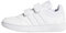 adidas Hoops Lifestyle Basketball Hook-and-Loop Shoes Schuhe, Cloud White/Cloud White/Cloud White, 30.5 EU