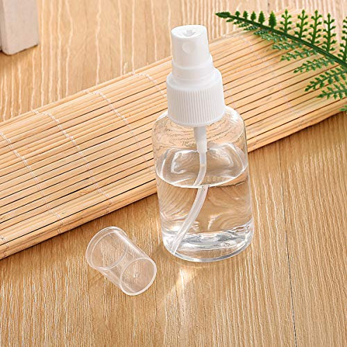Sprühflasche Klein Zerstäuber Sprayflasche Leer Tragbares Reiseflaschen Set 3 Typ 30ML 50ML 100ML für Flugreisen Outdoor Sportarten zur Aufbewahrung (50)