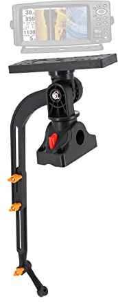 byhsports Kayak/SUP Fischfinder-Halterung für Kajak, Fischfinder with Gear-Head, Universal Marine Electronic Halterung for Boat, Canoe