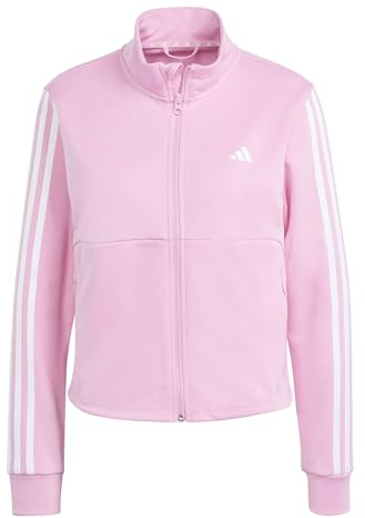 adidas Donna AEROREADY Train Essentials 3-Stripes Track Jacket, Bliss Pink, L