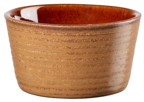 Home4You Auflaufform - Braun - Steinzeug - Ø 8 cm