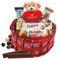 Tarta de Chocolate Kit Kat + Osito LOVE - Regalo Ideal para Navidad, Día del Padre, Día de la Madre, San Valentin... Kinder Bueno, Kinder Chocolate, Happy Hippo - Tarta de 20 cms