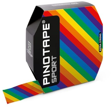 Pinotape Kinesiologie Sport Tape 31 m x 5 cm Wasserfest Extra Stark