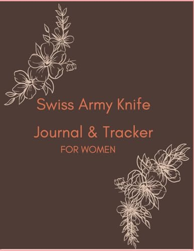 Swiss Army Knife Journal & Tracker for women