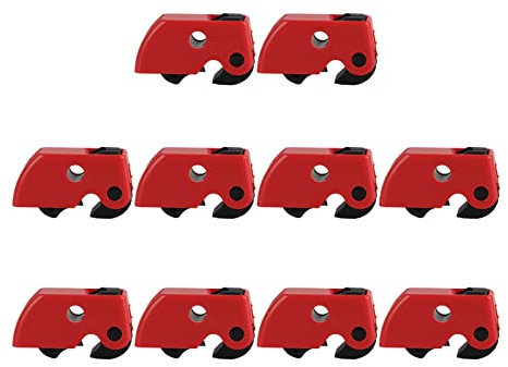 Circuit Breaker Lockout Device, Tight Light Switch Lock Breaker Box Lock Out Tag Out Kits Electrical for Standard Single and Double Toggles Industrial Power