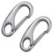 BESPORTBLE 2 STK Hundemarken-Clip cat nip Hundeclip Haustierhalsband-Clip Hundemarke Muschel Hundemarken- Etikett Halter für Hundemarken Tiermarken-Clip Rostfreier Stahl