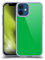 Head Case Designs Verde Colori A Blocchi Custodia in Gel [Protezione di Grado Militare] Compatibile con Apple iPhone 12 Mini E Compatibile con MagSafe