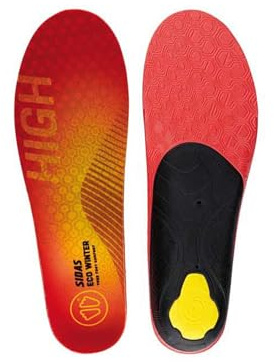 Sidas 3FEET ECO Winter HIGH orange - XXL | Hohes Fußgewölbe, stabile EVA-Schale, starke Wärmeisolierung, recycelter Schaum