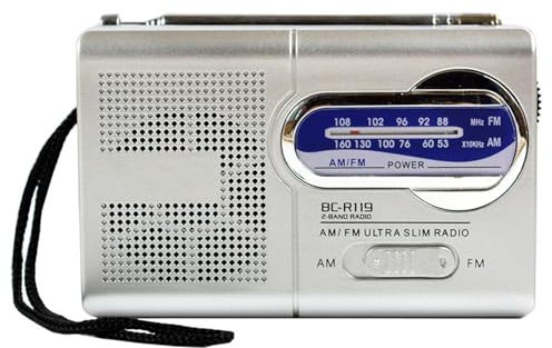 GTFYUDGH Radio Am FM Portátil, Portátil Am FM Mp3, Reproductor De Música De Bolsillo, Radio Musica Player con Antena Telescópica para Abuelos Ancianos Amigos Seres Queridos