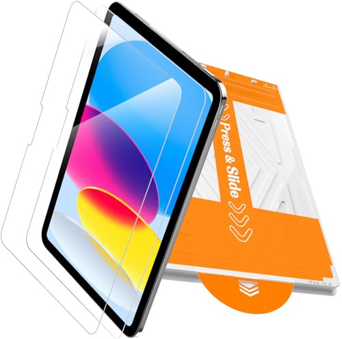 PandaShield 2 Pack for iPad 11th Gen A16/10th Gen 11/10.9 Screen Protector
