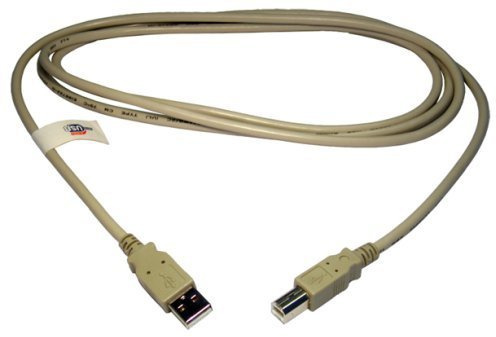 Max Value USB 2.0 Data Cable A Male to B Male, 5 Mtrs, Beige