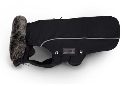 Wolters | Winterjacke Amundsen schwarz | Rückenlänge 75 cm