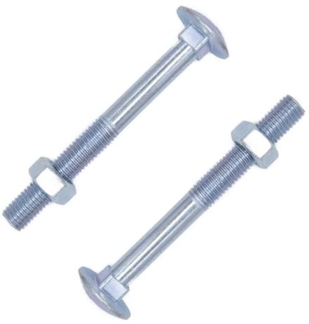 Bulk Hardware Bh05113 Boulon et écrou ZP M6 x 65 mm, lot de 25 pièces